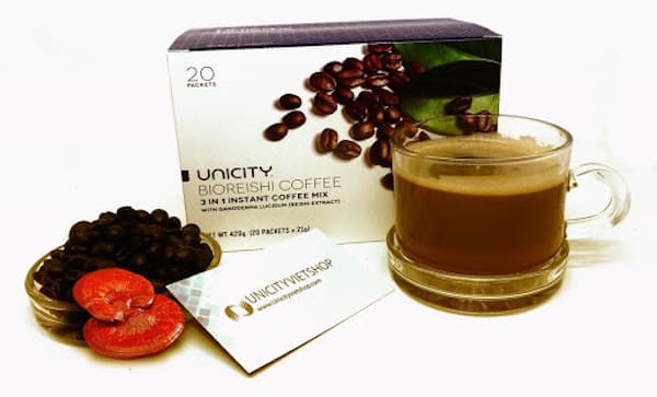 Thành phần của Bio Reishi Coffee Unicity
