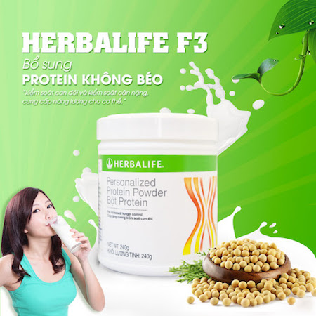 Bột Protein Giảm Cân Herbalife F3