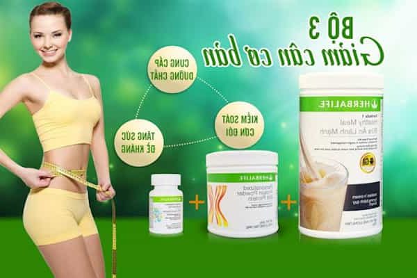 bộ 3 giảm cân Herbalife