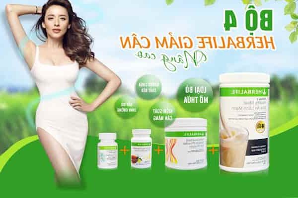 bộ 4 giảm cân Herbalife